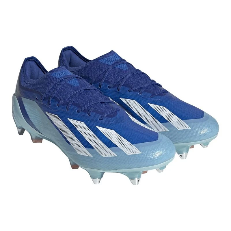 Adidas X Crazyfast.1 Soft Ground Football Boots (Blue) | Sportpursuit.