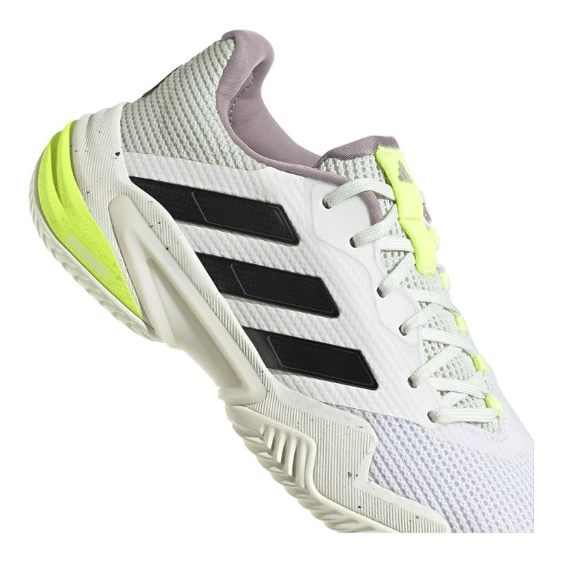 Adidas Womens Barricade 13 Tennis Shoes (White) | Sportpursuit.com