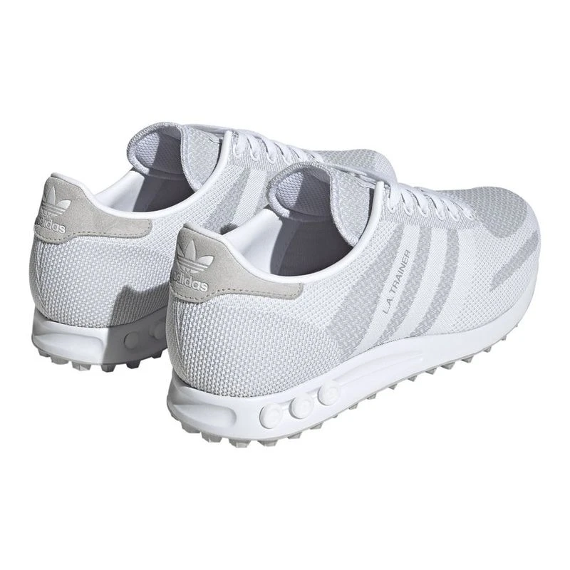 Adidas Mens LA Trainer Weave Casual Shoes (White) | Sportpursuit.com