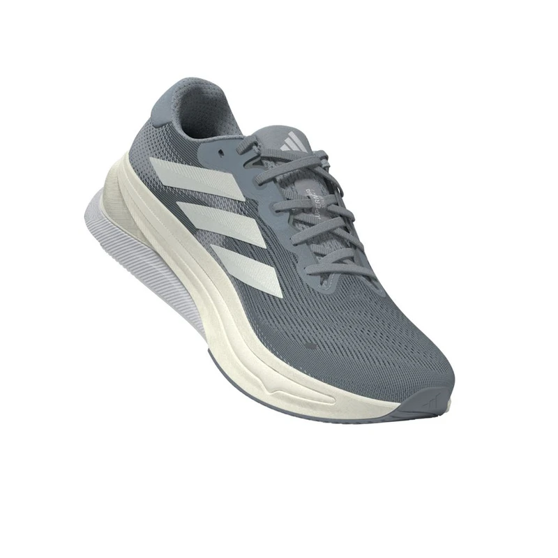 Adidas Mens SUPERNOVA SOLUTION 2 Running Shoes (Grey/Ftwwht/Halsil) |