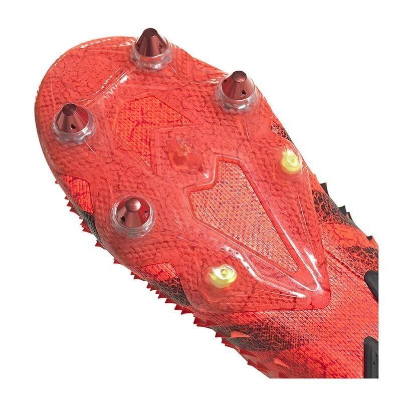 Adidas Predator Freak + SG Soft Ground Football Boots (Red/Cblack/Solr