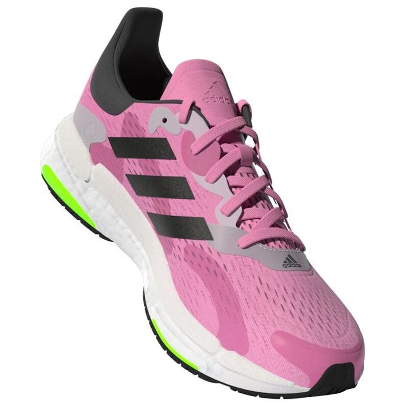 Adidas Womens Solar Boost 4 Shoes (Beam Pink/Core Black/Solar Green) |