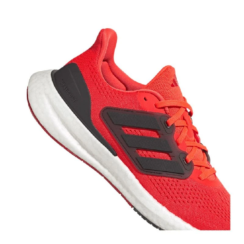 Adidas Mens Pureboost 23 Running Shoes (Red) | Sportpursuit.com