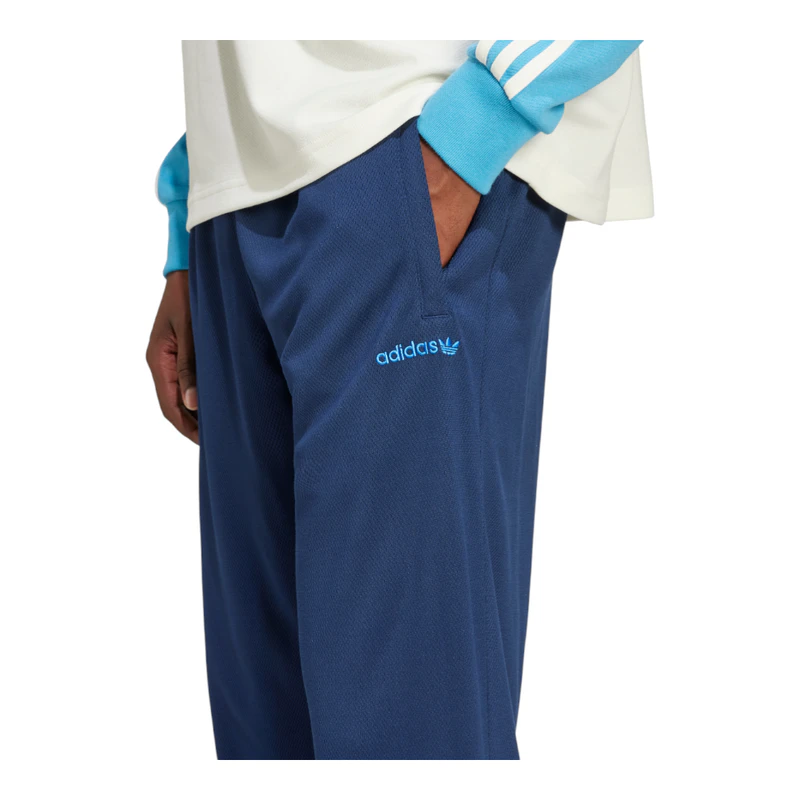 Jd0804 Adidas Mens Zip Fleece Joggers (Blue) | Sportpursuit.com