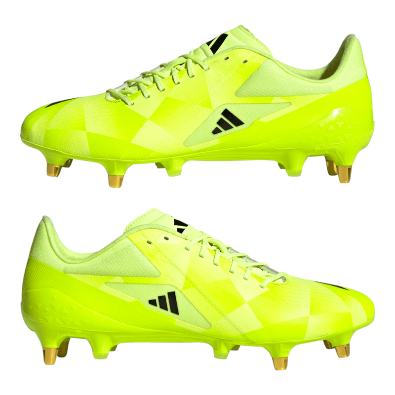 Adidas Adizero RS15 Pro SG Rugby Boots (Yellow) | Sportpursuit.com