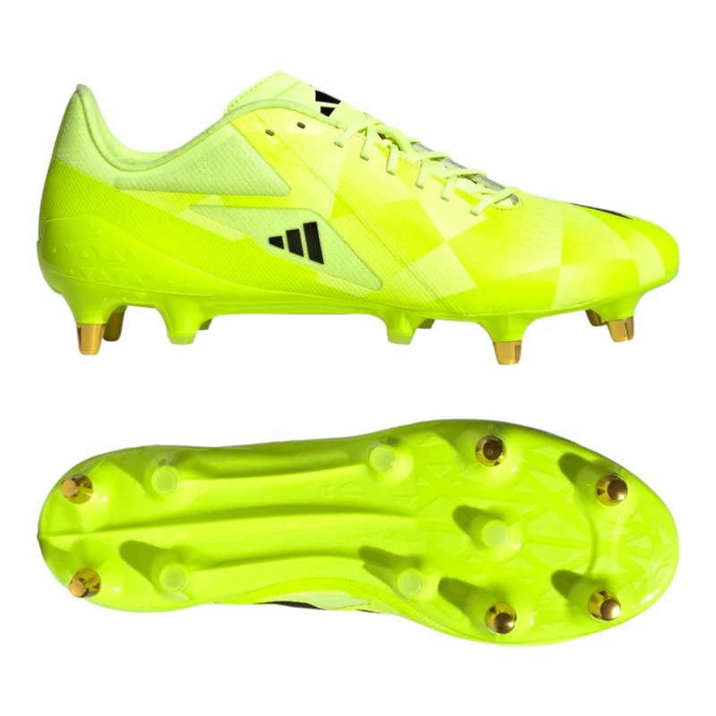 Adidas Adizero RS15 Pro SG Rugby Boots (Yellow) | Sportpursuit.com