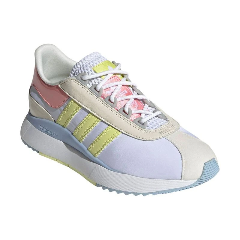 Adidas Womens Originals SL Andridge Shoes (Cloud White/Yellow Tint/Per