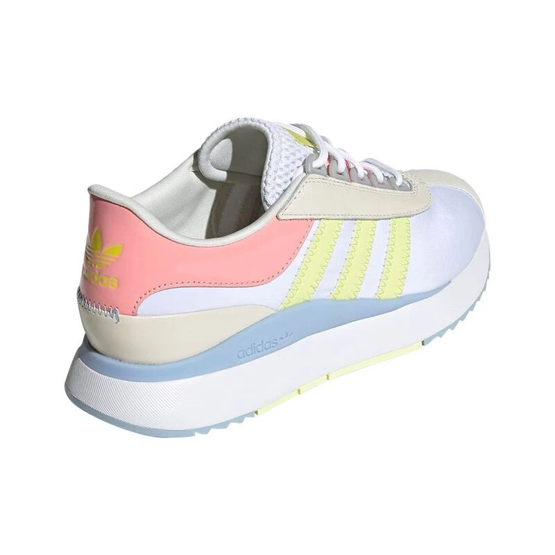 Adidas Womens Originals SL Andridge Shoes (Cloud White/Yellow Tint/Per