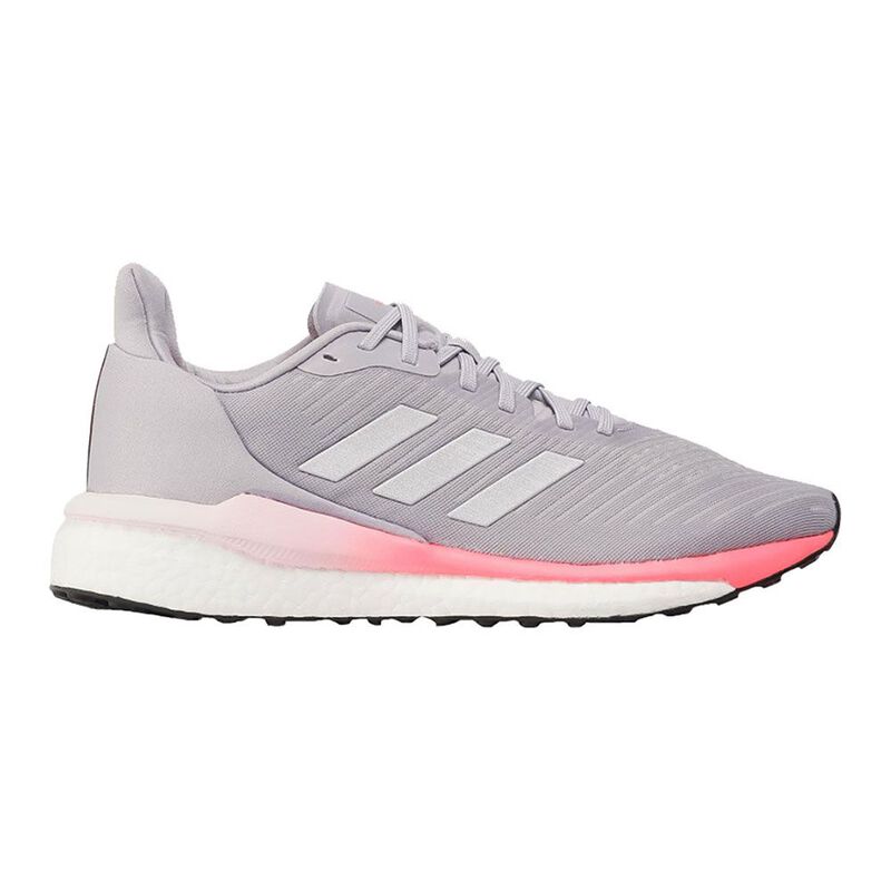 Adidas Womens Solar Drive 19 Running Shoes (Glow Grey/Silver Metallic/