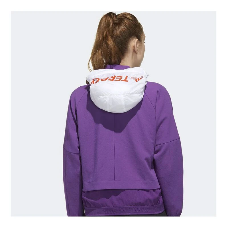 Adidas Womens Capsule Trans Jacket (Glow Purple) | Sportpursuit.com