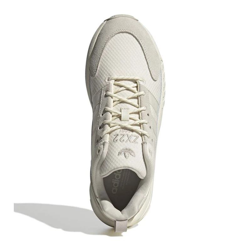 Adidas Mens ZX 22 Boost Casual Shoes (White) | Sportpursuit.com