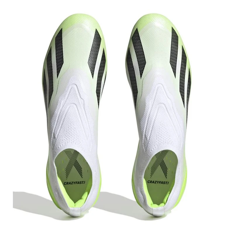 Adidas X Crazyfast.1 Ll FG Firm Ground Football Boots (White) | Sportp