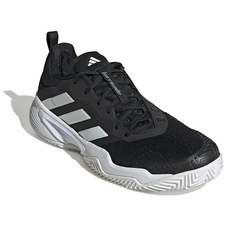 Adidas Mens Barricade Clay Tennis Shoes (Black) | Sportpursuit.com