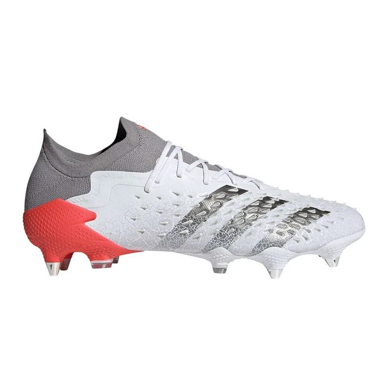 Adidas Predator Freak 1 L SG Firm Ground Football Boots (White) | Spor