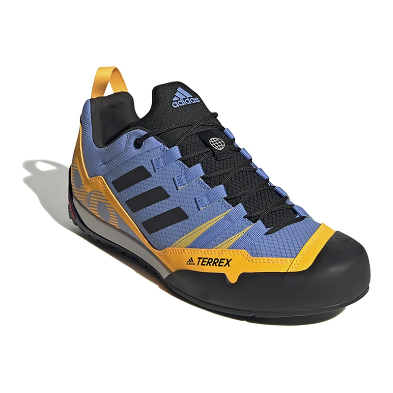 Adidas Terrex Swift Solo 2 Hiking Shoes (Blue) | Sportpursuit.com
