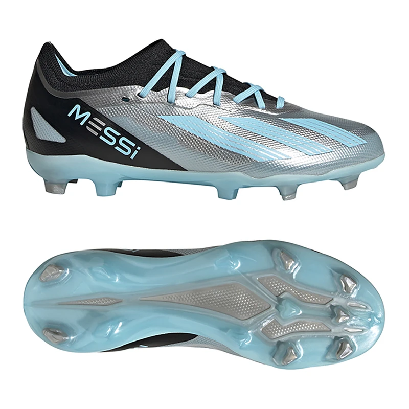 adidas gazelle silver green womens adidas X CRAZYFAST MESSI LEAGUE YOUTH FIRM GROUND CLEATS main image 0