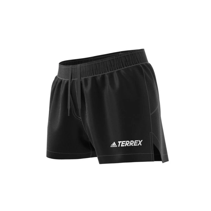 Adidas Womens Trail Short Shorts (Black) | Sportpursuit.com
