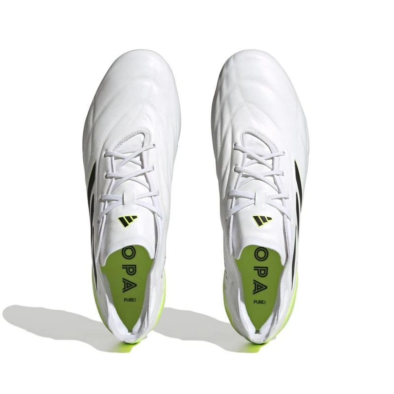 adidas gazelle silver green womens adidas Copa Pure IV Elite Laceless Firm Ground Soccer Cleats, M 9.5 / W 10.5