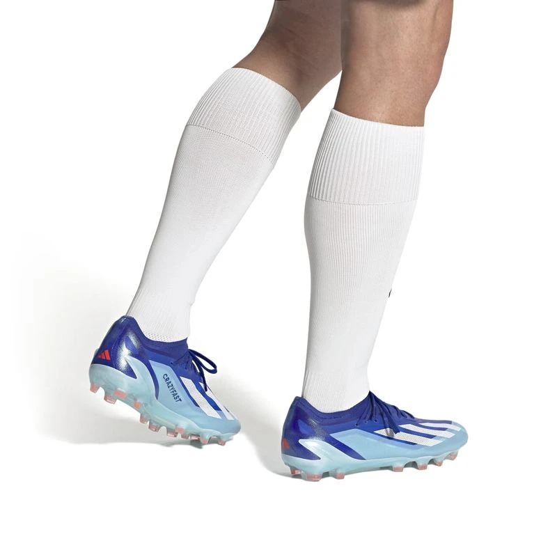 Adidas X Crazyfast/1 AG Artificial Ground Football Boots (Blue) | Spor
