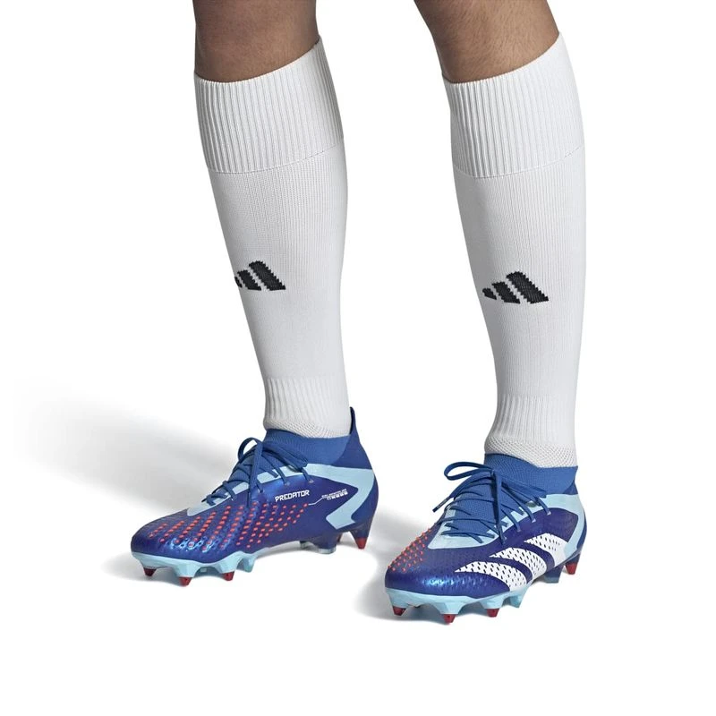 Adidas Predator Accuracy/1 SG Soft Ground Football Boots (Blue) | Spor
