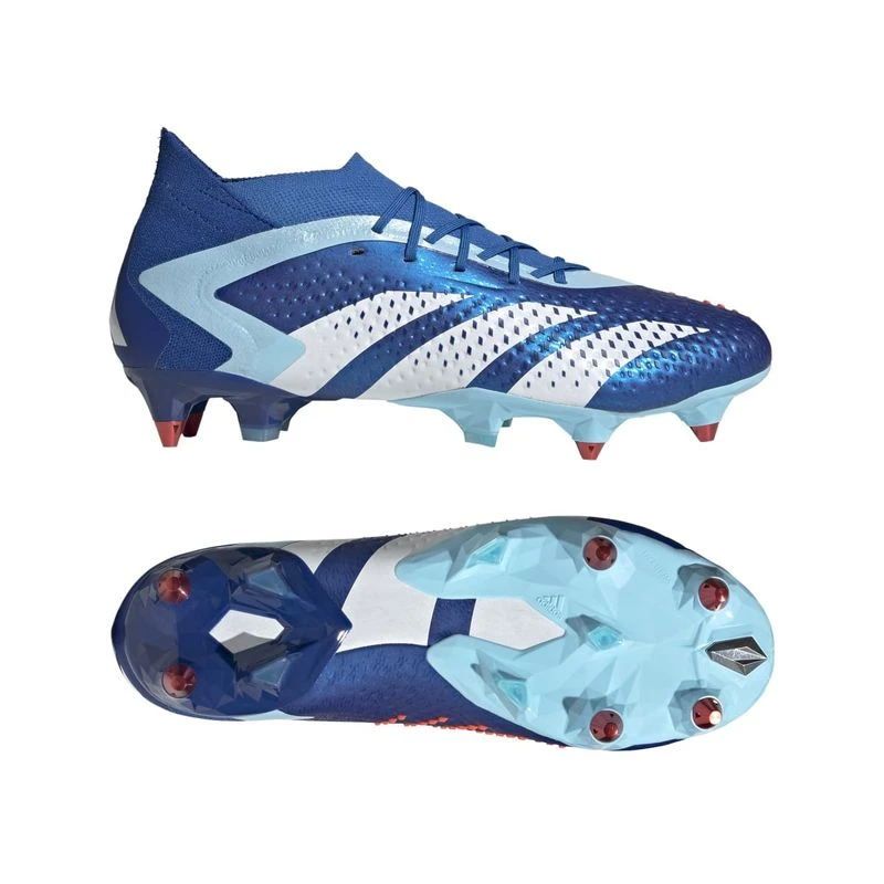 Adidas Predator Accuracy/1 SG Soft Ground Football Boots (Blue) | Spor