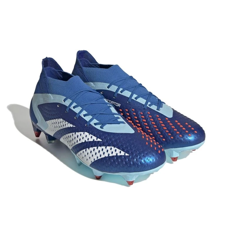 Adidas Predator Accuracy/1 SG Soft Ground Football Boots (Blue) | Spor