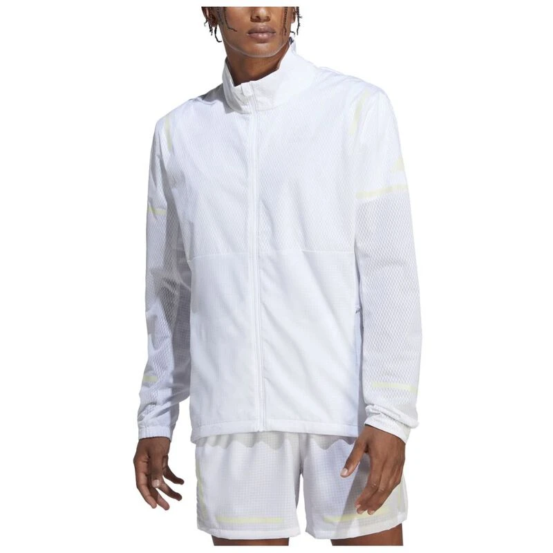 Adidas Mens X-City Ran Jacket (White) | Sportpursuit.com
