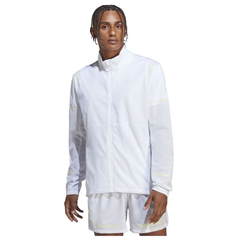 ジャケット白ヤマダヤ　vinはんだ Adidas Mens X-City Ran Jacket (White) | Sportpursuit.com