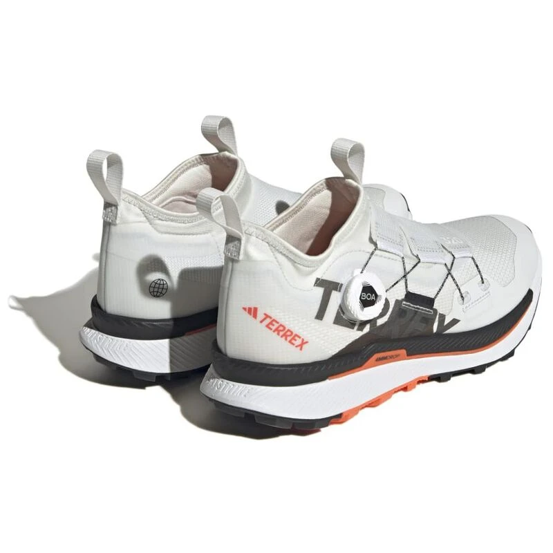 Adidas Mens Terrex Agravic Pro Trail Running Shoes (Black/White) | Spo