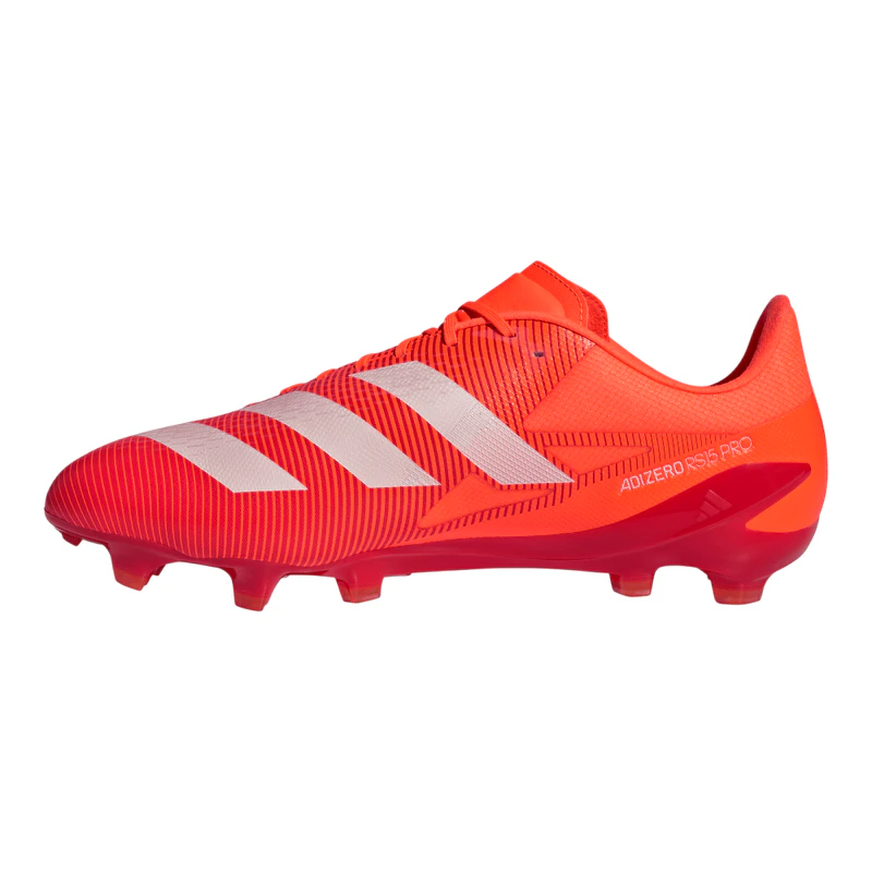 Adidas Adizero RS15 Pro FG Rugby Boots (Red) | Sportpursuit.com