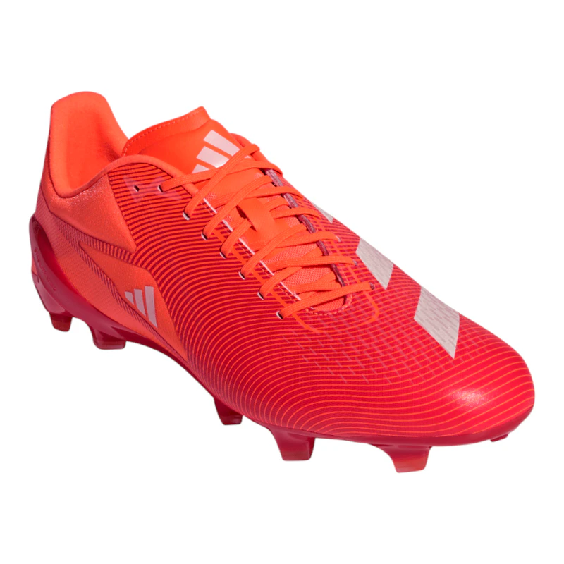 Adidas Adizero RS15 Pro FG Rugby Boots (Red) | Sportpursuit.com