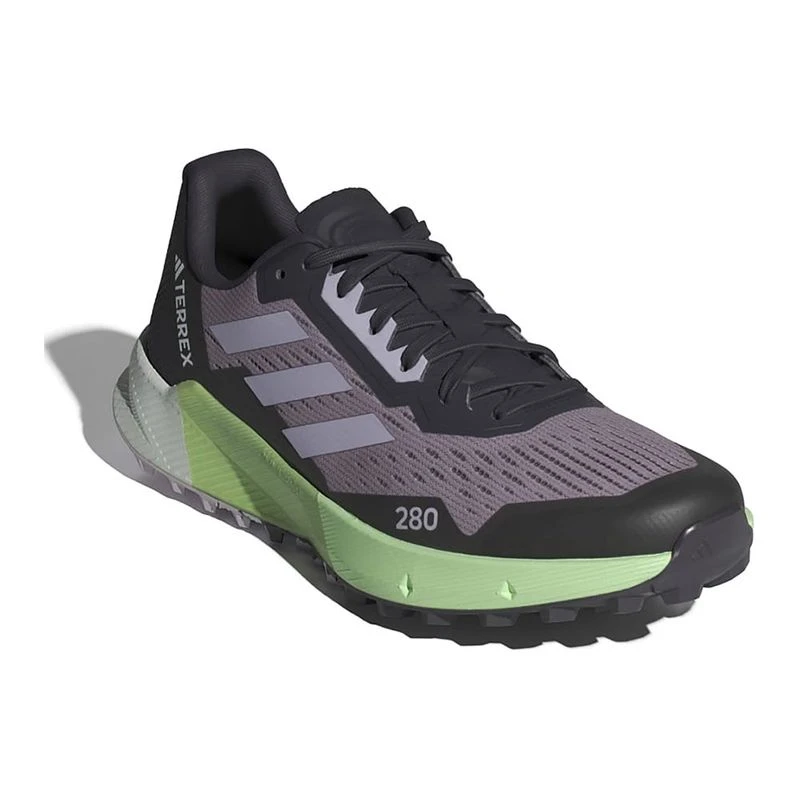 Adidas Womens Terrex Agravic Flow 2.0 Trail Running Shoes (Grey) | Spo