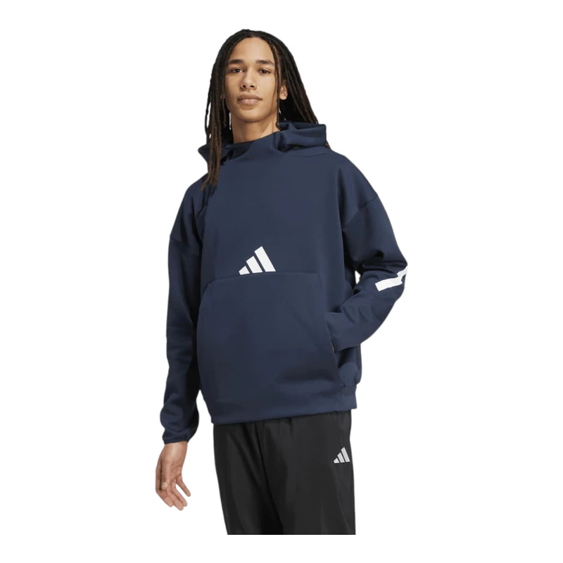 Adidas Felpa con cappuccio Z.N.E. Uomo (Blu) | privatesportshop.it