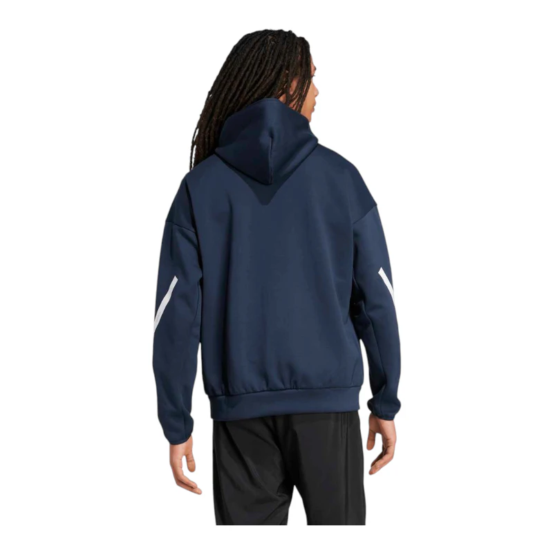 Adidas Felpa con cappuccio Z.N.E. Uomo (Blu) | privatesportshop.it