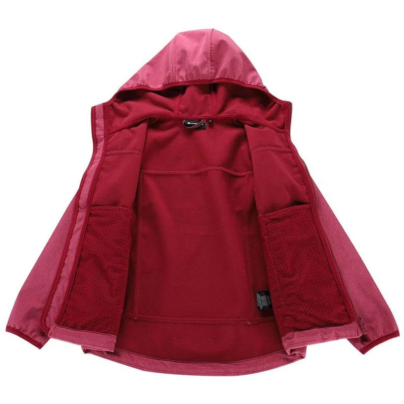 Alpine Pro Girls Omano 2 Softshell Jacket (Raspberry) | Sportpursuit.co