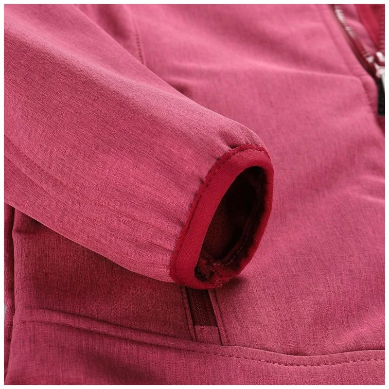 Alpine Pro Girls Omano 2 Softshell Jacket (Raspberry) | Sportpursuit.co