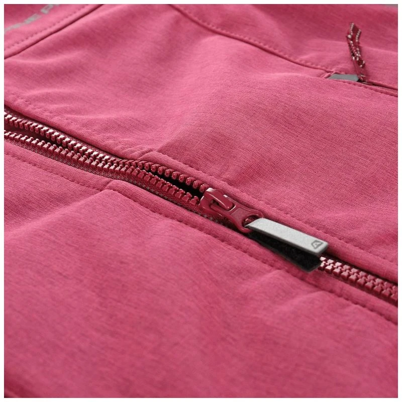 Alpine Pro Girls Omano 2 Softshell Jacket (Raspberry) | Sportpursuit.co