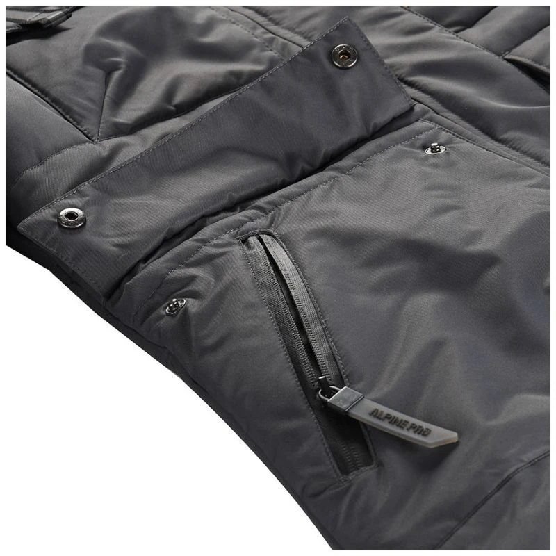 Alpine Pro Womens Werda Jacket (Dk.True Gray) | Sportpursuit.com