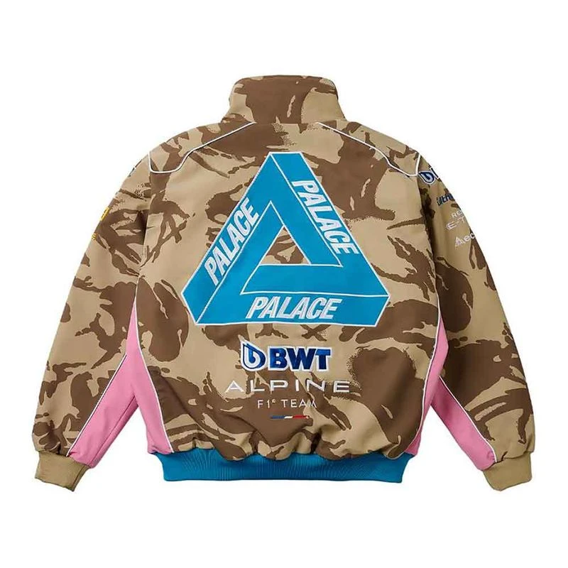 Alpine Mens BWT F1® Team 2023 Las Vegas Jacket (Beige) | Sportpursuit.