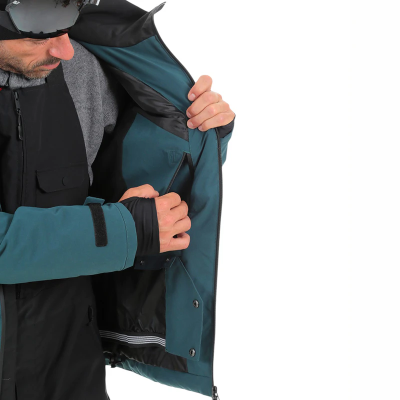 Amont Mens Astazou II Insulated Jacket (Dark Sea/Black) | Sportpursuit