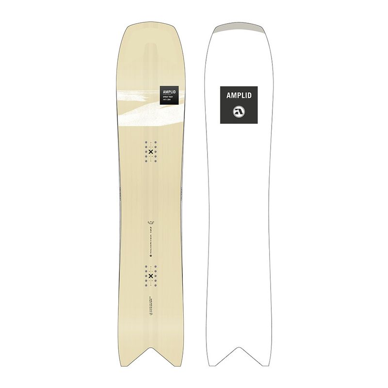 Amplid Milligram Split Split Snowboard (Multi) | Sportpursuit.com