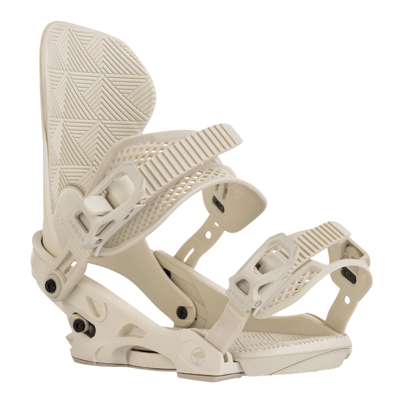Nidecker Mens Supermatic Snowboard Bindings (White) | Sportpursuit.com