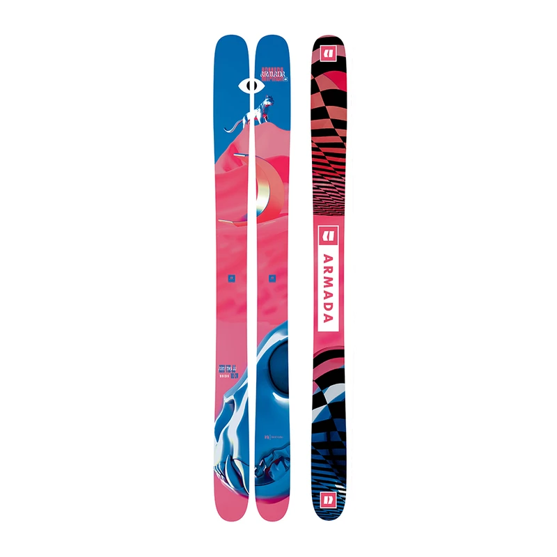 Armada Mens ARV 116 JJ Skis (Pink/Blue) | Sportpursuit.com