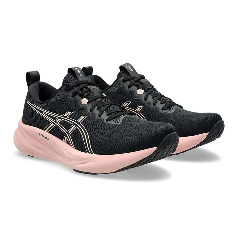 Asics Womens Gel-Pulse 16 Running Shoes (Black/Breeze) | Sportpursuit.