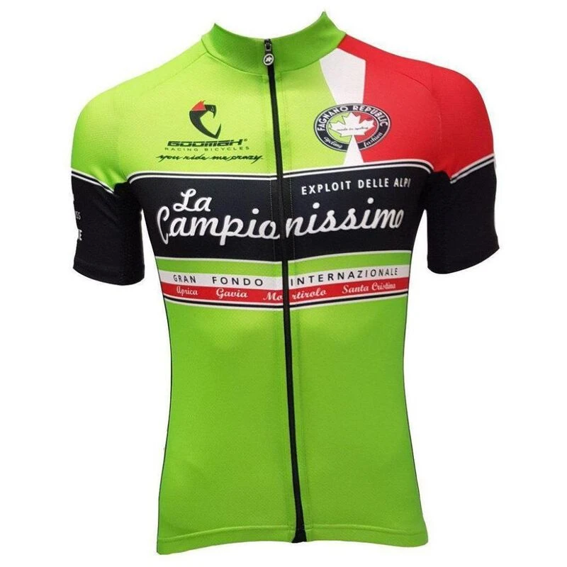 Assos Mens La Campionissimo 2016 Jersey (Green) | Sportpursuit.com