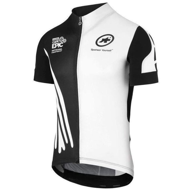 Assos Mens Grand Prix EVO8 Jersey (Red/White) | Sportpursuit.com