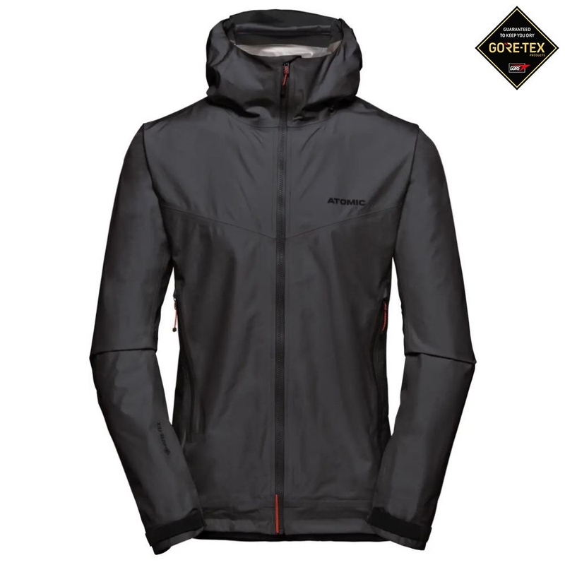 J Lindeberg Mens Alph 3L Jacket (Dark Grey) | Sportpursuit.com