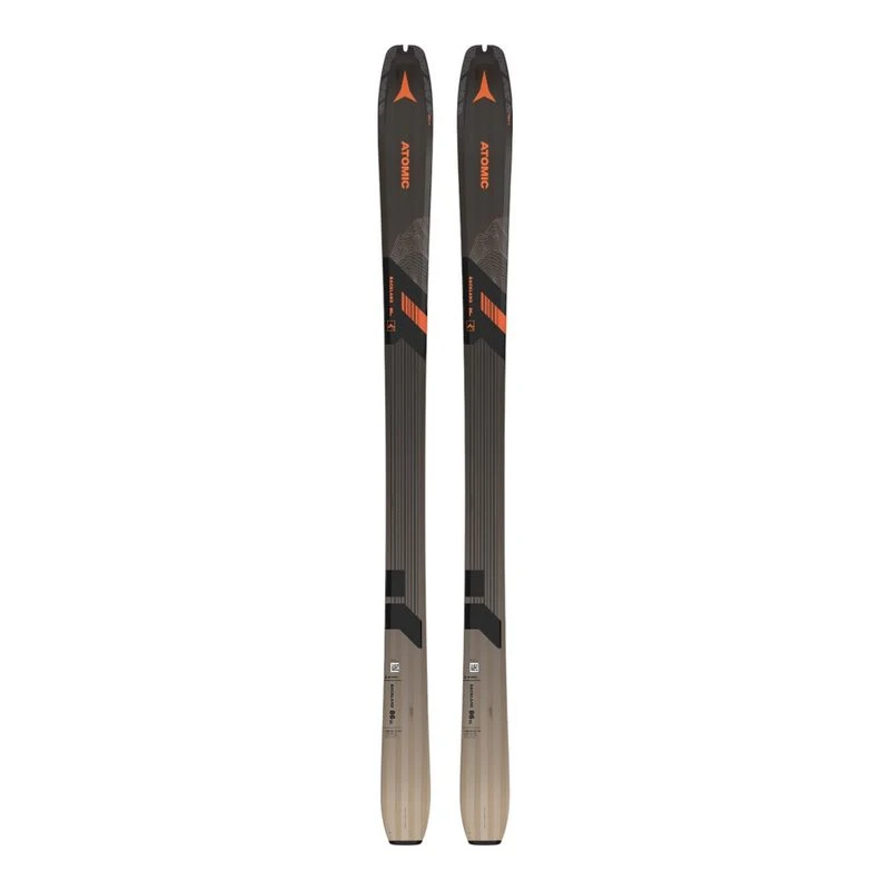 Atomic Backland 86 Sl Skis (Black/Grey/Orange) | Sportpursuit.com