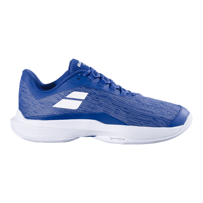 Babolat Mens Jet Mach 3 Hard Court & All Court Tennis Shoes (White/Dar