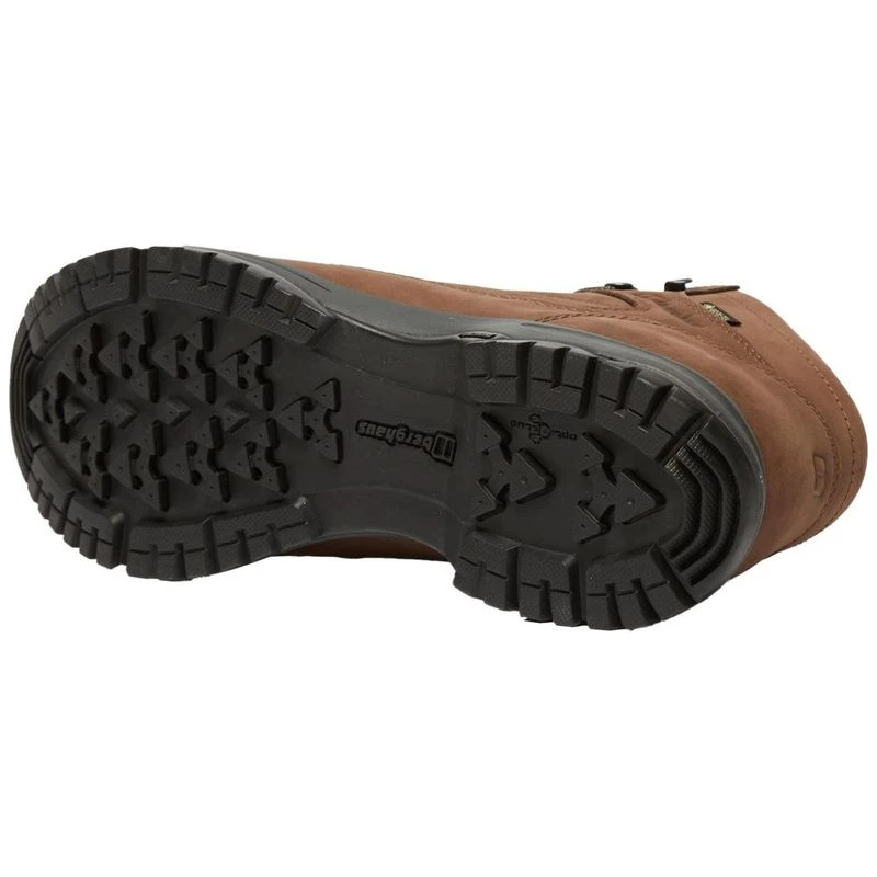 Bottes Randonnée L.L. Bean Cuir Suède Enfant Taille 4 - Marron Et Bleu, Doublure Cuir
